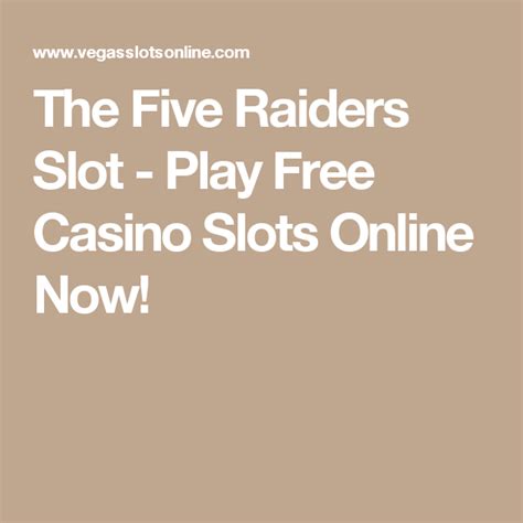 Five Raiders Slot - Play Online